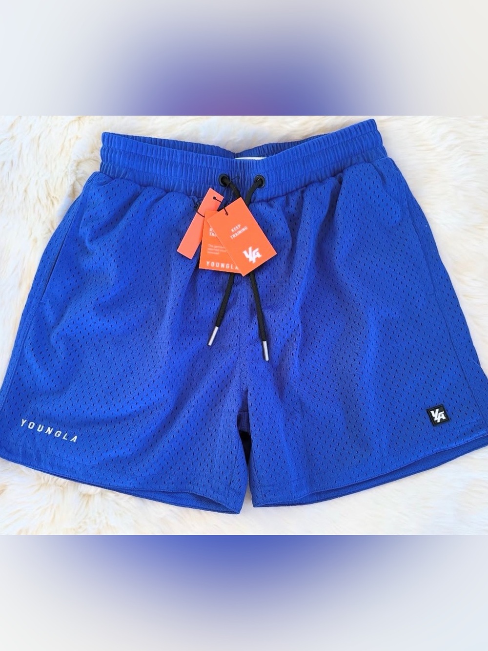 YoungLA Blue Swim Short